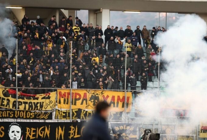 «Κιτρινόμαυρη» απόβαση στον Βόλο: «Στο Πανθεσσαλικό 8.000 και πλέον φίλοι της ΑΕΚ, ελπίζουμε να σεβαστούν τη φιλοξενία μας»