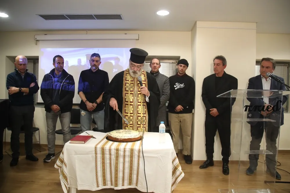 ΑΕΚ: Όμορφες στιγμές στην κοπή πίτας της Ποδηλασίας!