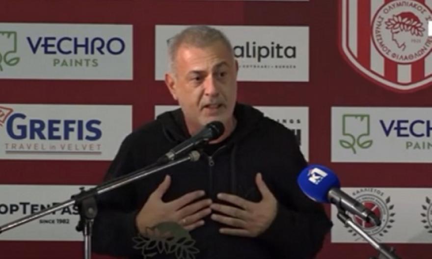 Μώραλης: «Στον Ολυμπιακό δεν έχει χαριστεί ένα μέτρο γης, μην ακούτε τι λένε»