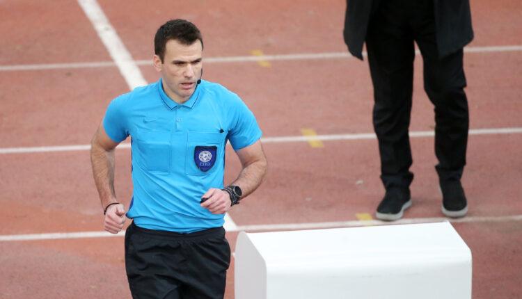 Ο Μανούχος θα σφυρίξει την ΑΕΚ στο Περιστέρι – Στο VAR ο Κουμπαράκης