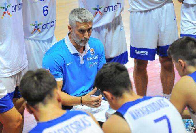 Εθνική Εφήβων: Το επιτελείο της Εθνικής U18