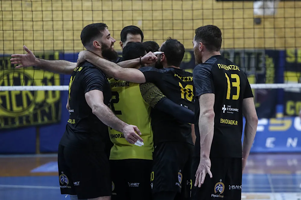 Βόλεϊ ανδρών: ΑΕΚΑΡΑ για άνοδο, 3-1 σετ τον Κέρκη!