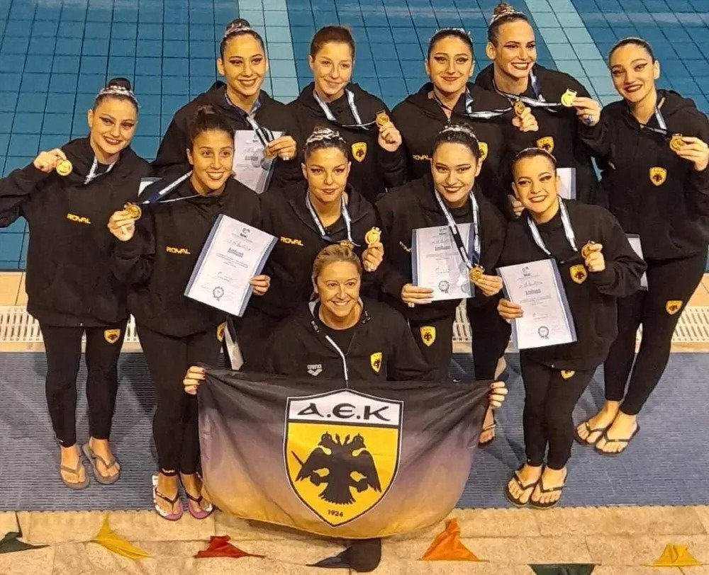 Χρυσό μετάλλιο και πάλι στην Καλλιτεχνική Κολύμβηση!