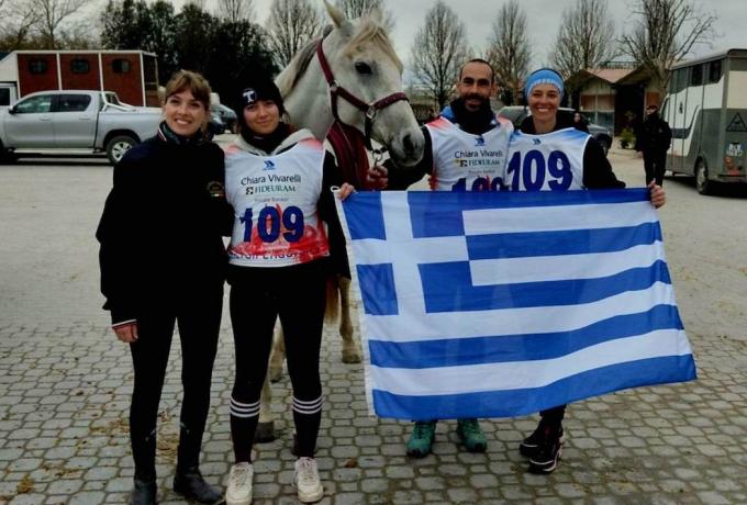 Χάλκινο μετάλλιο για την Κουτάφτη στο Arezzo σε αγώνα Ιππικής Αντοχής