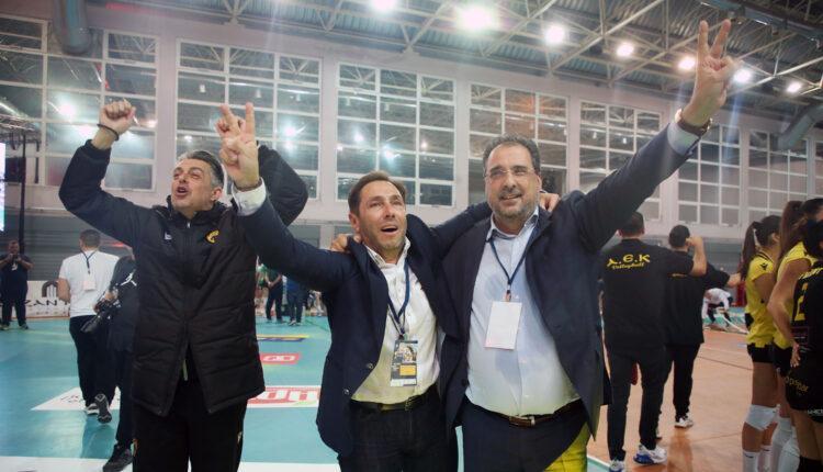 Αλέξης Αλεξίου και Λευτέρης Αρχόντης για την κατάκτηση της πρώτης Κούπας!
