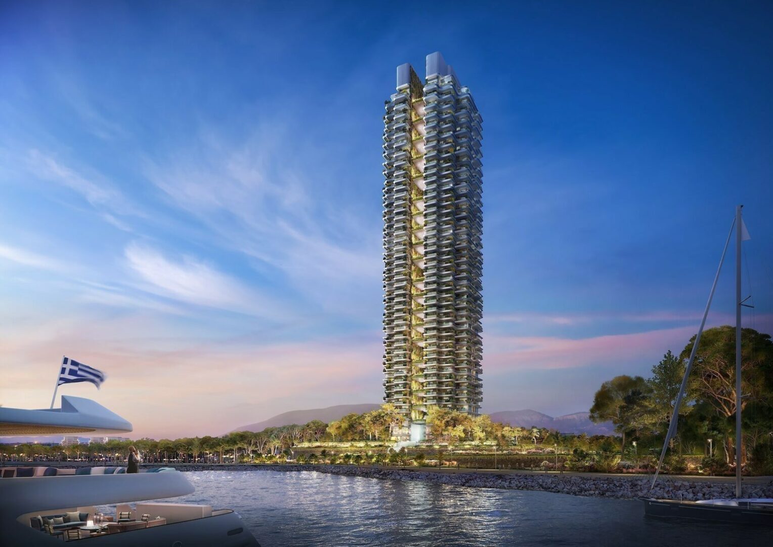 Marina Tower: Αυτός ο πρόεδρος ελληνικής ομάδας Superleague απέκτησε διαμέρισμα στον πολυτελή ουρανοξύστη