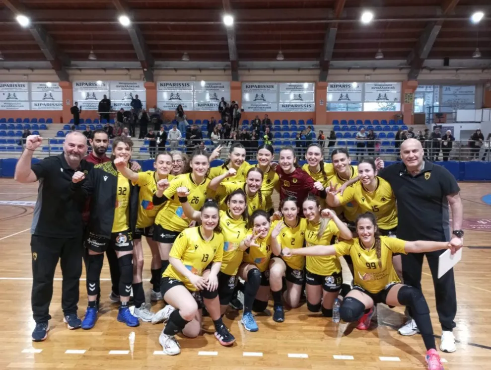 Χάντμπολ: Πρωταθλήτριες Ελλάδος οι Νεάνιδες της ΑΕΚ!