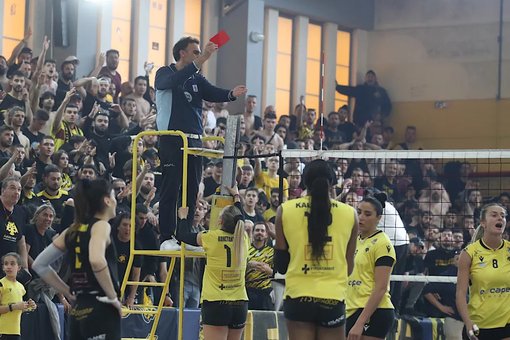 Δεν τα κατάφερε η ΑΕΚ – Στον τελικό των play offs της Volleyleague γυναικών ο Παναθηναϊκός