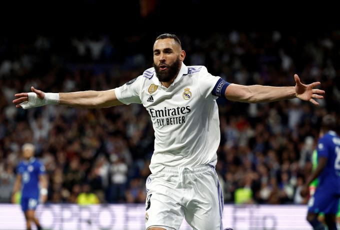 Αδιανόητη επίδοση από Μπενζεμά στα νοκ άουτ του Champions League