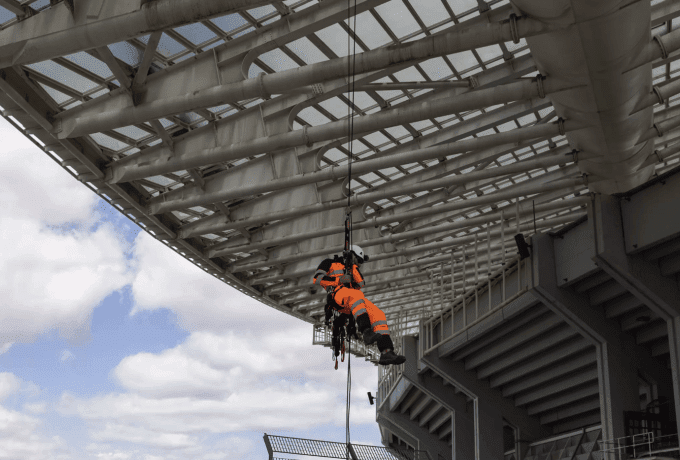 ΟΑΚΑ: Ξεκίνησαν κατασκευαστικές εργασίες για το στέγαστρο «Καλατράβα» και τον περιβάλλοντα χώρο