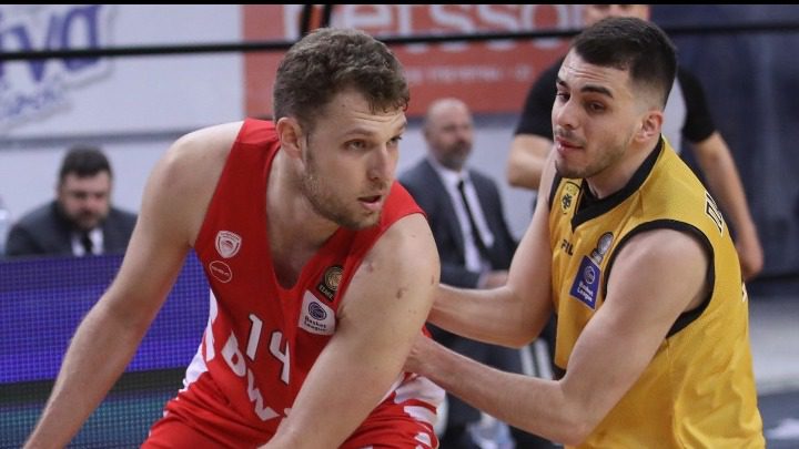 Basketleague: Ήττα από τον Ολυμπιακό για την ΑΕΚ στα Λιόσια