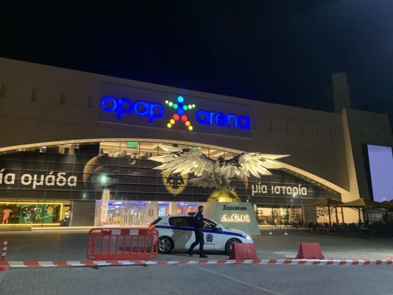 Τηλεφώνημα για βόμβα στην «Opap Arena» – Εκκενώθηκε ο περιβάλλον χώρος