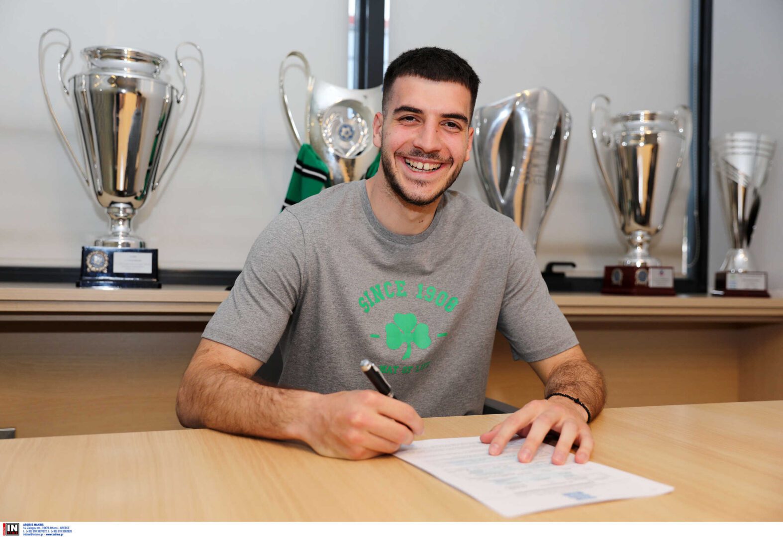 Παναθηναϊκός: Ανανέωσε μέχρι το 2027 ο Ιωαννίδης