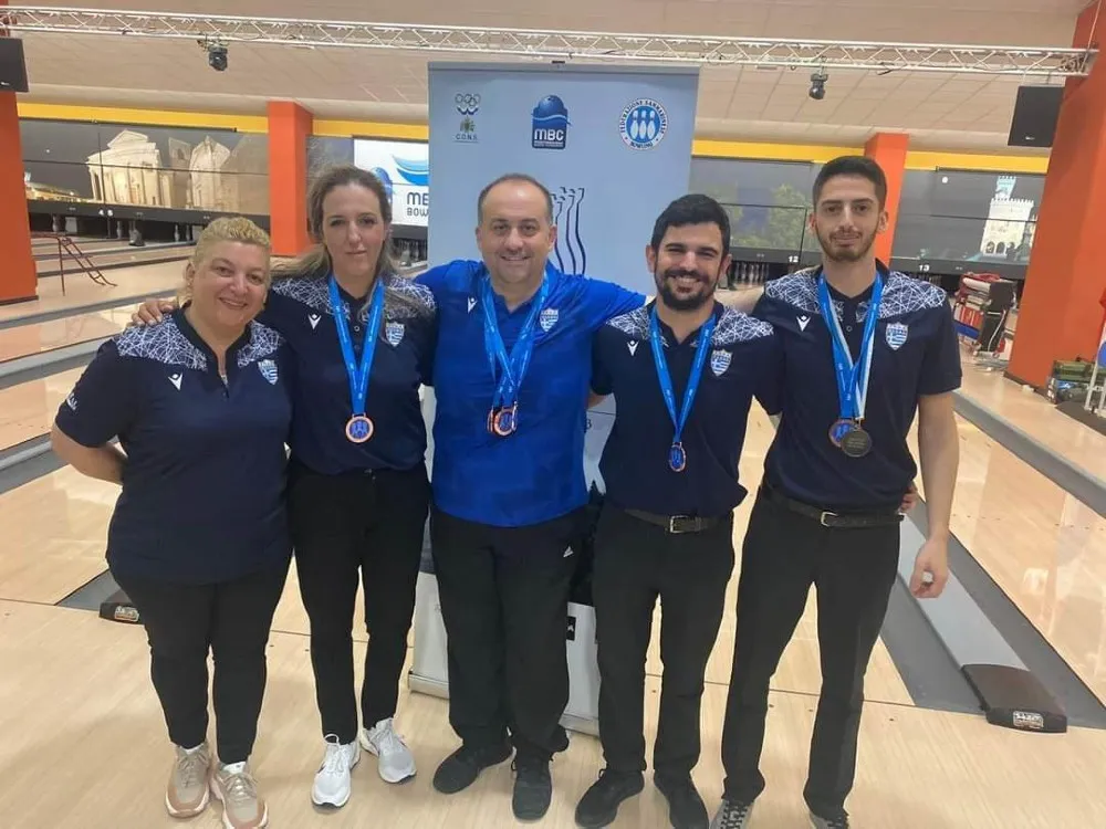 ΑΕΚ – Bowling: «Χάλκινοι» στο Μεσογειακό Πρωτάθλημα Μοντσενίγος-Ρορός!