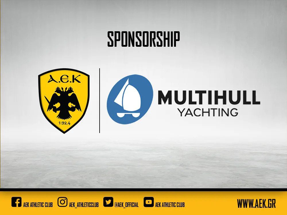 ΑΕΚ και MULTIHULL YACHTING συνεχίζουν μαζί!