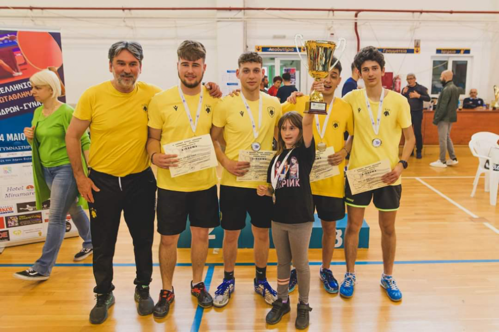 Πρωταθλήτρια Ελλάδος στους Νέους Άνδρες η ΑΕΚ!