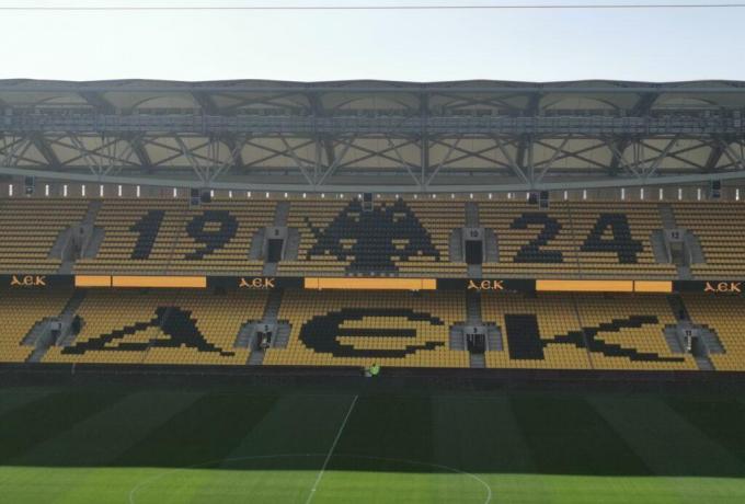 Σε πλήρη λειτουργία τα ribbon στην OPAP Arena (pic)