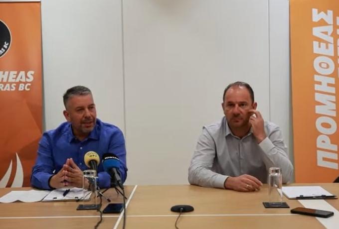 Στον Προμηθέα και επίσημα ο Παπαθεοδώρου