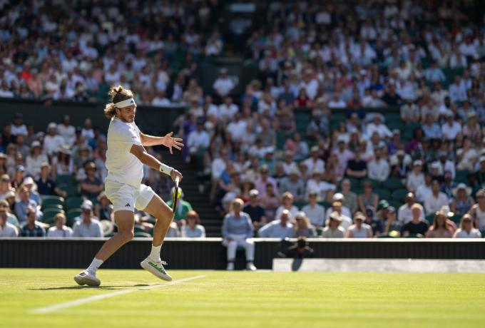 Wimbledon 2023: Sir… Stefanos!