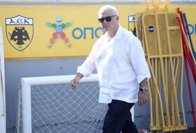 ΑΕΚ: Παρουσία Μελισσανίδη η τελευταία προπόνηση πριν την Ντιναμό