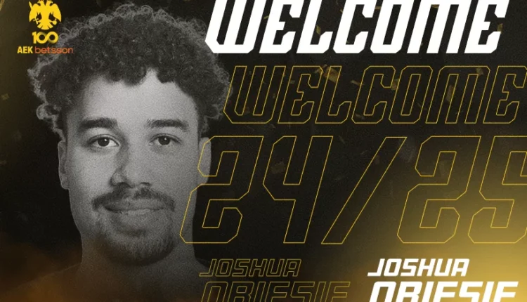 Μπάσκετ: Η ΑΕΚ Betsson ανακοίνωσε τον Τζόσουα Ομπιέσι!