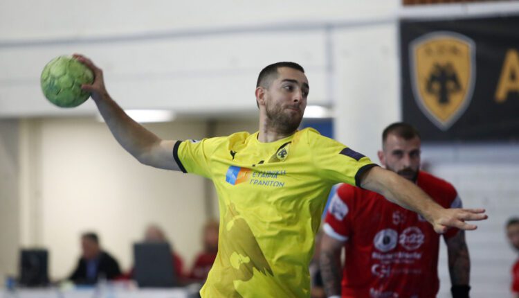 ΑΕΚ Χάντμπολ Ανδρών: Ανέβασε ταχύτητες στο δεύτερο ημίχρονο και νίκησε την Δράμα με 28-30, κλείνοντας ιδανικά την χρονιά!