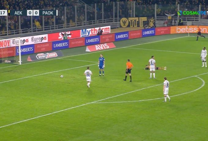 Ασύλληπτο στατιστικό στο ημίχρονο του ΑΕΚ-ΠΑΟΚ!