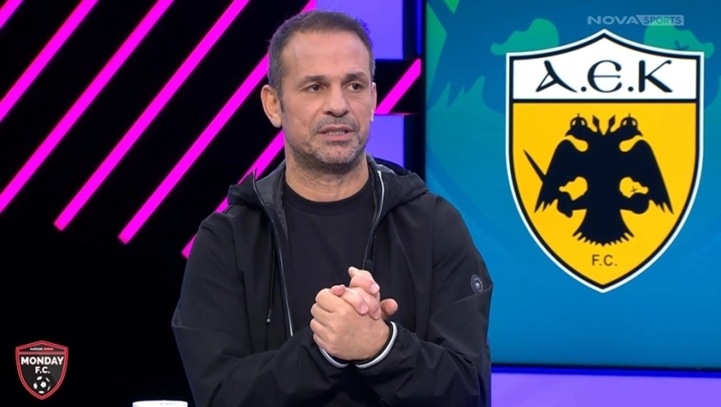 Ντέμης Νικολαΐδης: «Η ΑΕΚ συνέχισε την καλή νοοτροπία – Κορυφαίος του ματς ο Πινέδα»