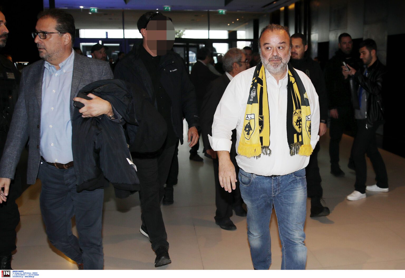 ΑΕΚ: Στο ξενοδοχείο της ομάδας ο Μάριος Ηλιόπουλος! (pics)