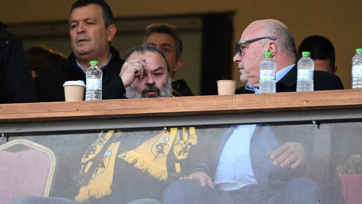 Μαζί στα επίσημα του Πανθεσσαλικού Μπέος και Ηλιόπουλος