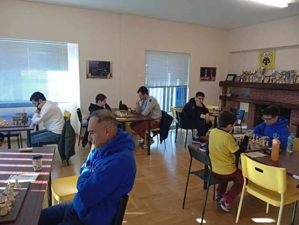 ΑΕΚ Σκάκι: Ισοπαλία στην πρώτη αγωνιστική του Κυπέλλου Φιλίας