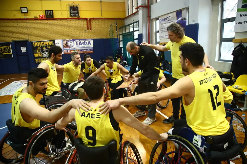Μπάσκετ με Αμαξίδιο: Στο Ηράκλειο για την πρόκριση στα Προημιτελικά η ΑΕΚ
