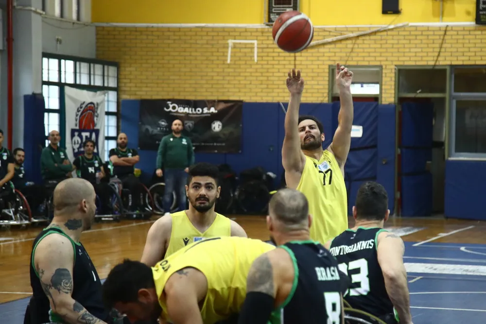 Μπάσκετ με Αμαξίδιο: Πάλεψε αλλά λύγισε η ΑΕΚ απέναντι στον Παναθηναϊκό