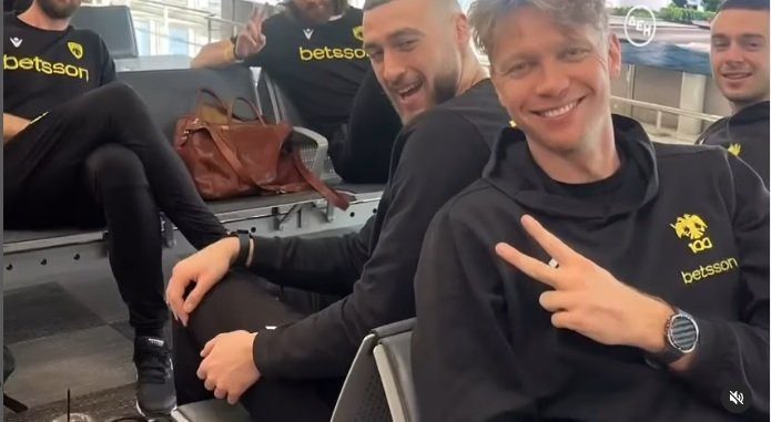 «Πέταξε» για Ηράκλειο η «Βασίλισσα» – Έτοιμη για τη μάχη με τον ΠΑΟΚ! (VIDEO)