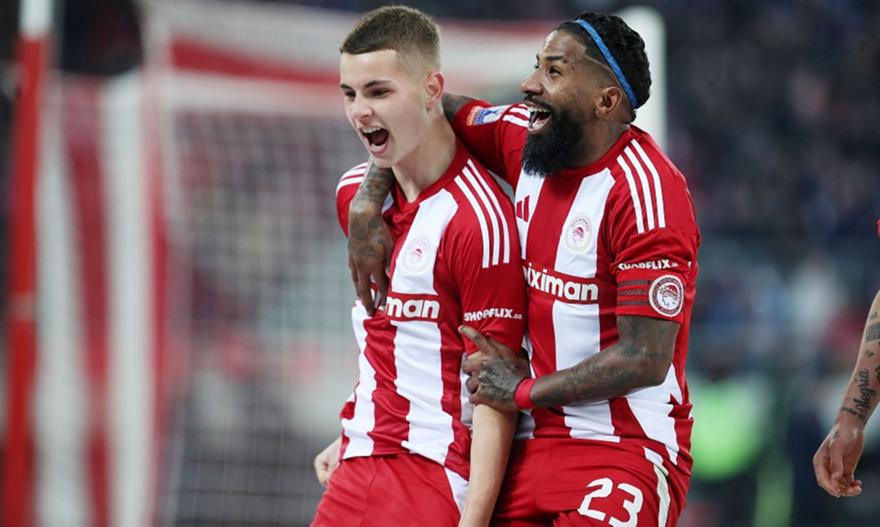 Κύπελλο Ελλάδας Betsson: Νίκησε με 1-0 τον Παναθηναϊκό και προκρίθηκε στα ημιτελικά ο Ολυμπιακός