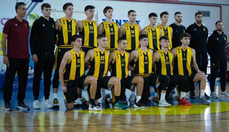 Τιμά τα θύματα των Τεμπών η ΑΕΚ BC Academy – Ακυρώνονται οι προπονήσεις