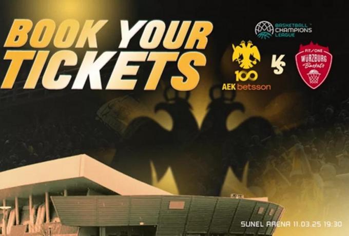 ΑΕΚ Betsson στον κόσμο: «Ελάτε να γεμίσουμε την SUNEL Arena»