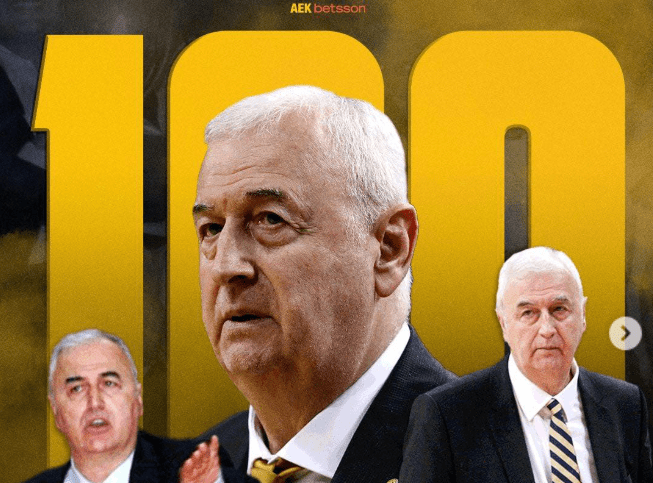 Ντράγκαν Σάκοτα: Έγραψε ιστορία με 100 νίκες στον πάγκο της ΑΕΚ! (ΦΩΤΟ)