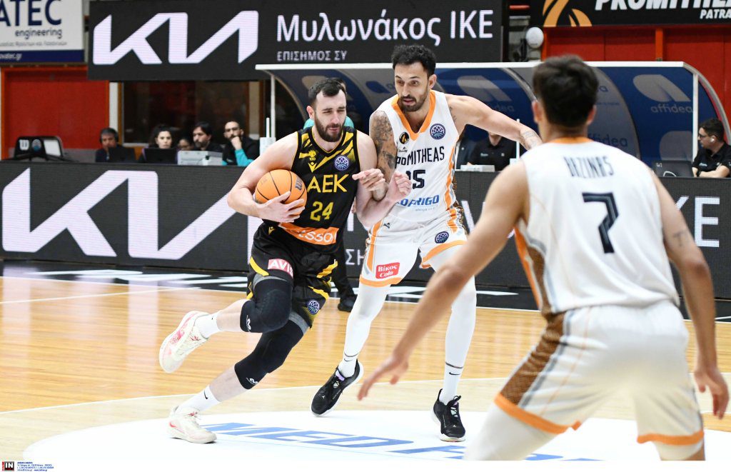 Τα highlights του Προμηθέας Πάτρας Βίκος Cola-ΑΕΚ Betsson (VIDEO)