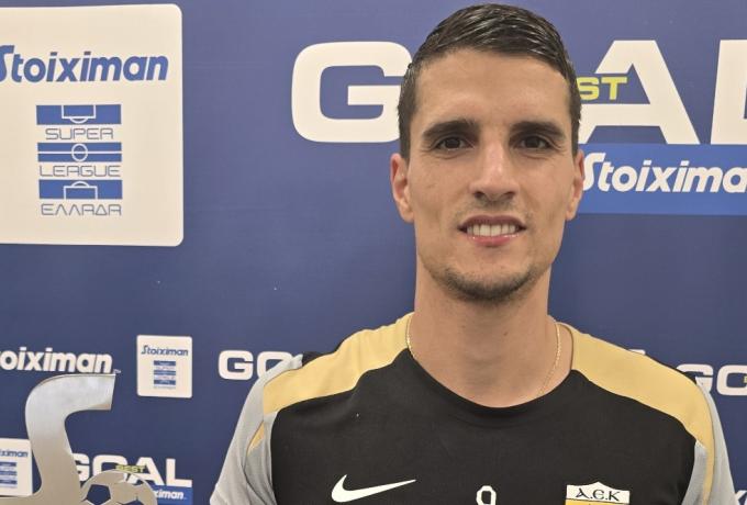 Λαμέλα: Παρέλαβε το βραβείο Best Goal για το τρομερό γκολ στην Τούμπα