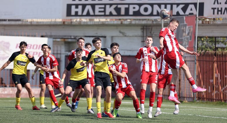 Ήττα για την Κ15 της ΑΕΚ από τον Ολυμπιακό με 2-0