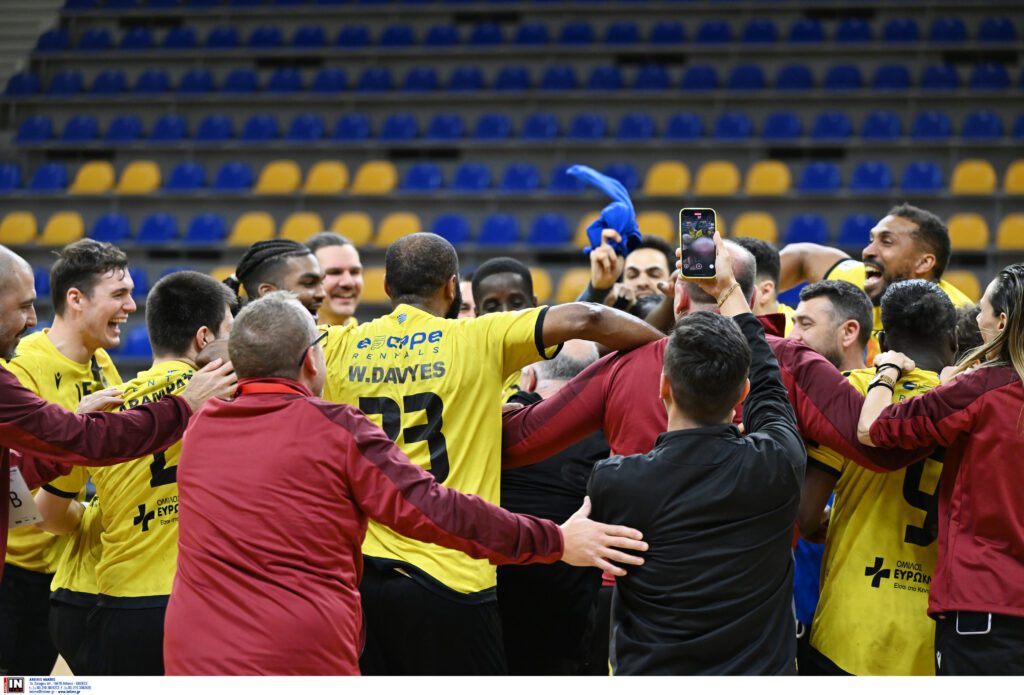 ΑΕΚ Χάντμπολ Ανδρών: Οι ξέφρενοι πανηγυρισμοί μετά την πρόκριση επί της Παρτιζάν (VIDEO)