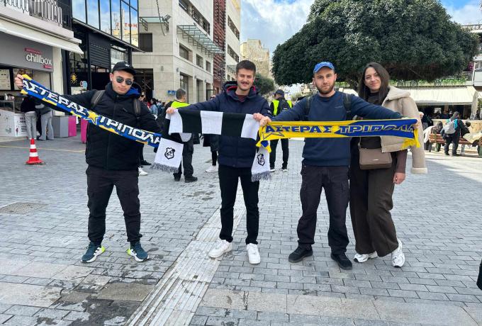 Γιορτή του ποδοσφαίρου στην Κρήτη: Φίλαθλοι ΟΦΗ και Αστέρα αγκαλιά στο Ηράκλειο! (ΦΩΤΟ)