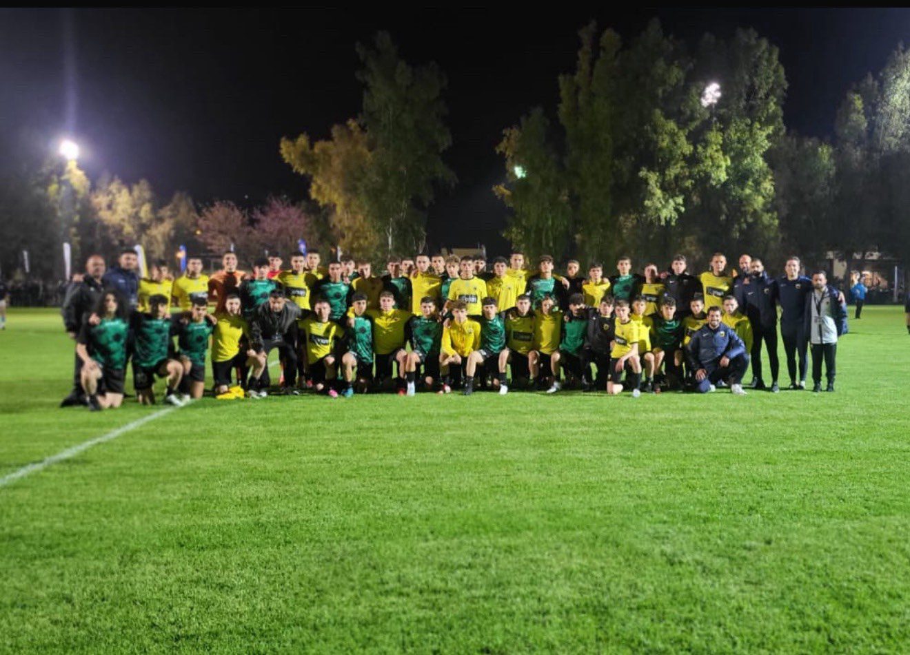 Ξεκίνημα με νίκη για την Κ16 της ΑΕΚ στο Elite Neon Cup 2025