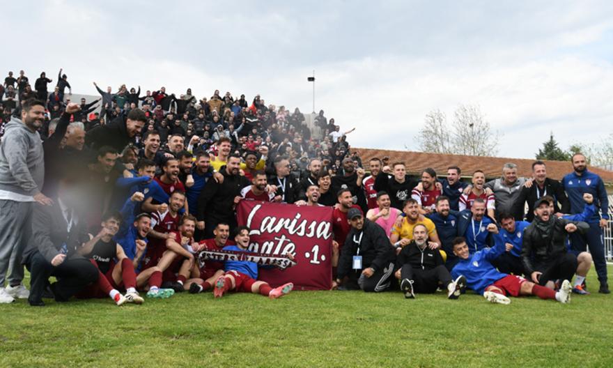 Η ΑΕΛ στην Super League: Νίκησε τον Καμπανιακό και εξασφάλισε την άνοδο!