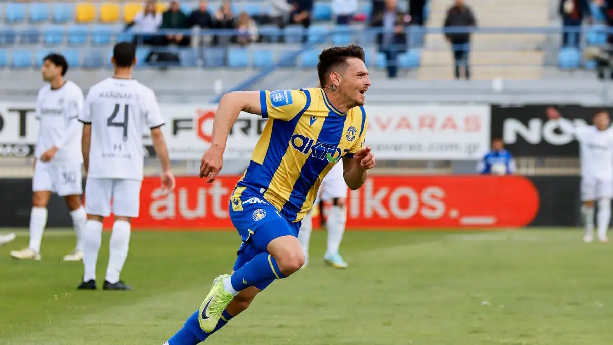 Χατζηγιοβάνης: Πρώτο γκολ στην Ελλάδα μετά από σχεδόν 5 χρόνια