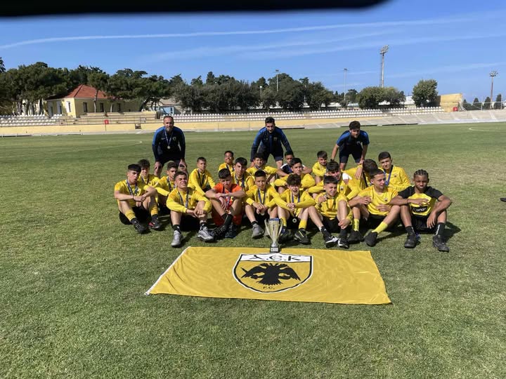 Δεύτερη σε τουρνουά στην Ρόδο με εξαιρετικές εμφανίσεις η ΑΕΚ Κ14!