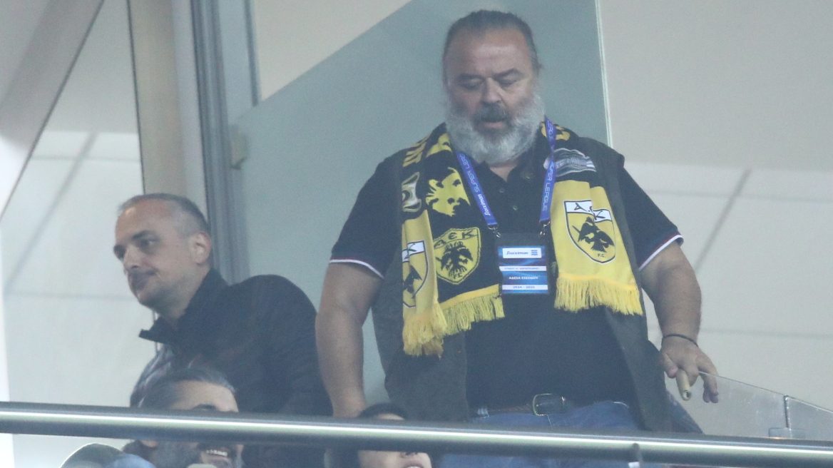 Ολυμπιακός – ΑΕΚ: Τα είπαν Ηλιόπουλος – Μαρινάκης μετά το τέλος του αγώνα