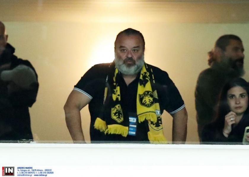 Παναθηναϊκός-ΑΕΚ: Ηλιόπουλος και Βαρδινογιάννης τα είπαν στο ΟΑΚΑ (ΦΩΤΟ)