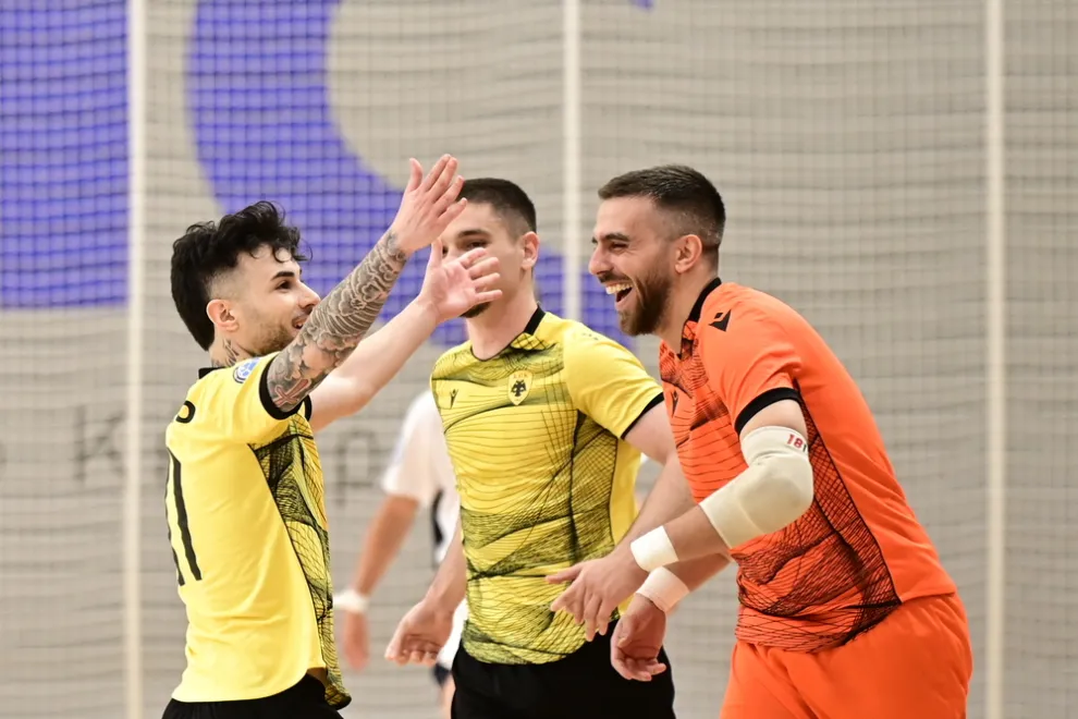 ΑΕΚ Futsal: Επική νίκη με 4-1 επί του Δούκα στο Δαΐς και 1-1 στους τελικούς!